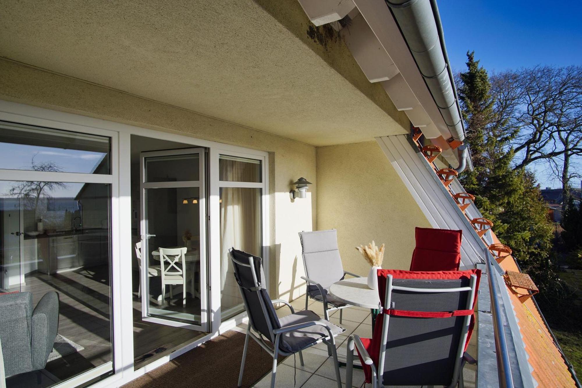 Hafenhaeuser Breege Fewo 05 - Balkon Exterior photo